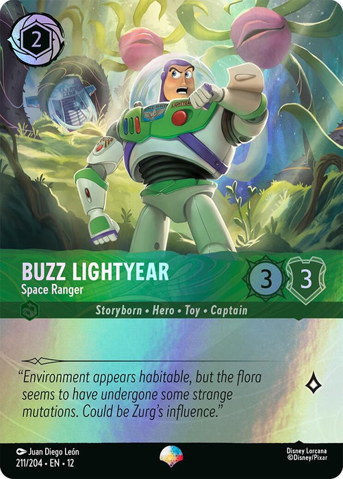 Image for Buzz Lightyear - Space Ranger (Epic) (211/204) [Wilds Unknown] - Disney Lorcana