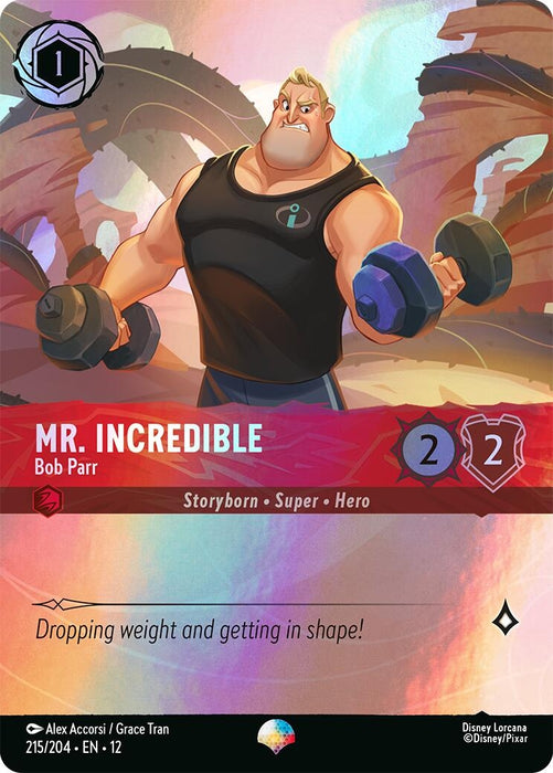 Image for Mr. Incredible - Bob Parr (Epic) (215/204) [Wilds Unknown] - Disney Lorcana