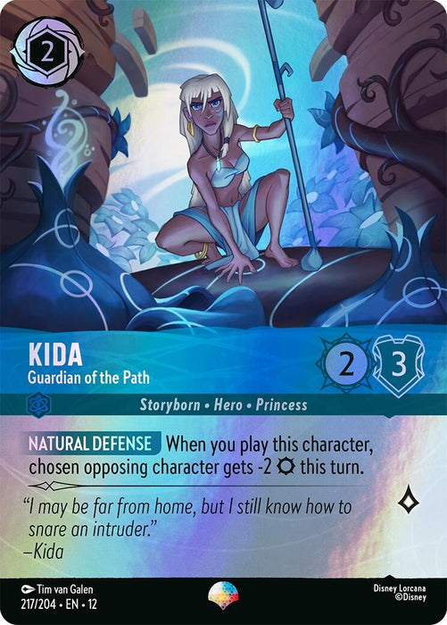 Image for Kida - Guardian of the Path (Epic) (217/204) [Wilds Unknown] - Disney Lorcana