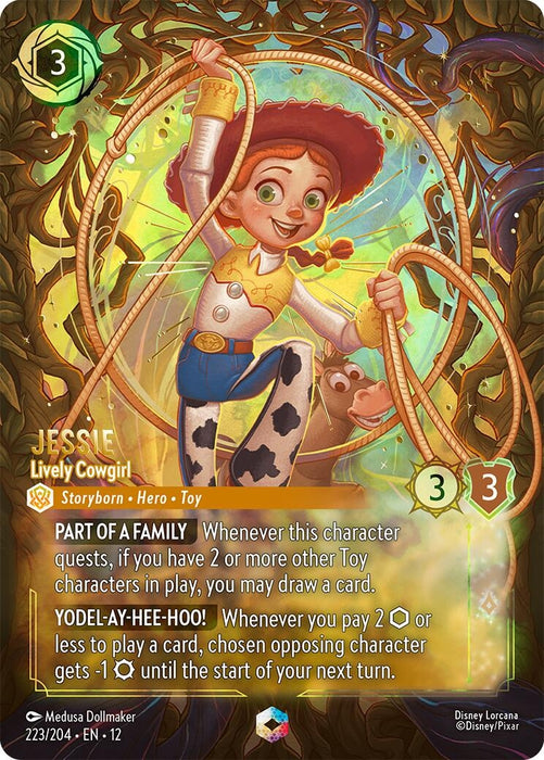 Image for Jessie - Lively Cowgirl (Enchanted) (223/204) [Wilds Unknown] - Disney Lorcana