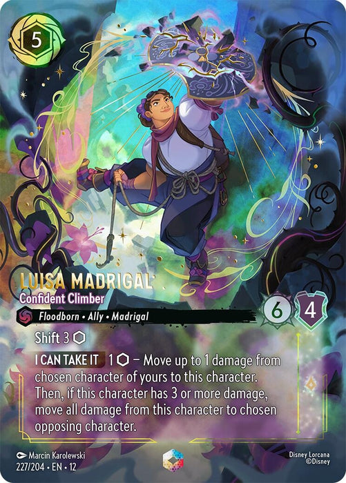 Image for Luisa Madrigal - Confident Climber (Enchanted) (227/204) [Wilds Unknown] - Disney Lorcana