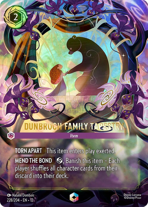 Image for DunBroch Family Tapestry (Enchanted) (228/204) [Wilds Unknown] - Disney Lorcana