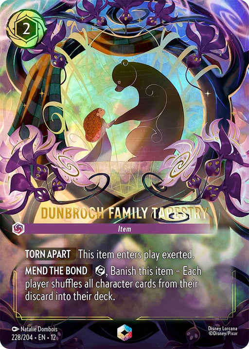 Image for DunBroch Family Tapestry (Enchanted) (228/204) [Wilds Unknown] - Disney Lorcana