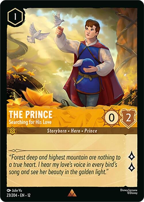 Image for The Prince - Searching for His Love (23/204) [Wilds Unknown] - Disney Lorcana