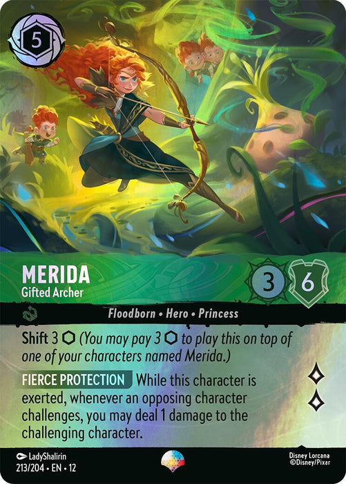 Image for Merida - Gifted Archer (Epic) (213/204) [Wilds Unknown] - Disney Lorcana