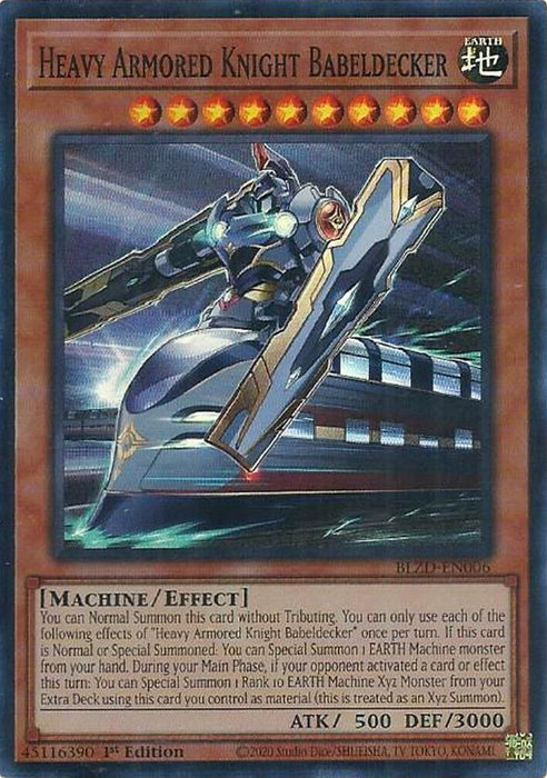 Image for Heavy Armored Knight Babeldecker (BLZD-EN006) [Blazing Dominion] - YuGiOh