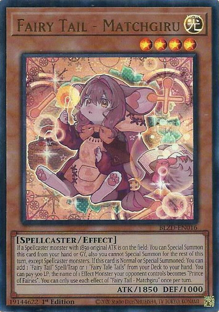 Image for Fairy Tail - Matchgiru (BLZD-EN016) [Blazing Dominion] - YuGiOh
