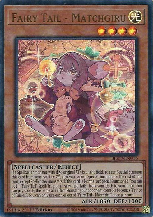 Image for Fairy Tail - Matchgiru (BLZD-EN016) [Blazing Dominion] - YuGiOh