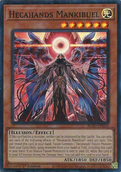 Image for Hecahands Mankibuel (BLZD-EN018) [Blazing Dominion] - YuGiOh