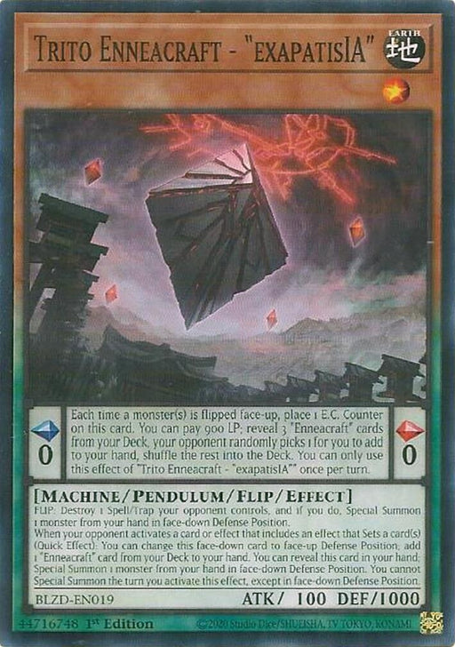 Image for Trito Enneacraft - "exapatisIA" (BLZD-EN019) [Blazing Dominion] - YuGiOh