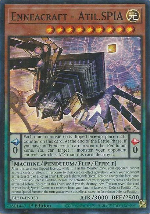 Image for Enneacraft - Atil.SPIA (BLZD-EN020) [Blazing Dominion] - YuGiOh