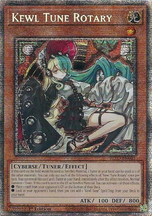 Image for Kewl Tune Rotary (Starlight Rare) (BLZD-EN021) [Blazing Dominion] - YuGiOh
