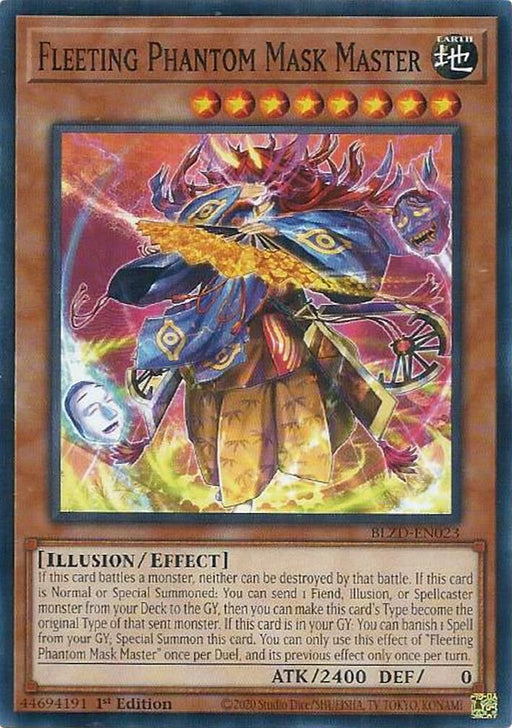Image for Fleeting Phantom Mask Master (BLZD-EN023) [Blazing Dominion] - YuGiOh