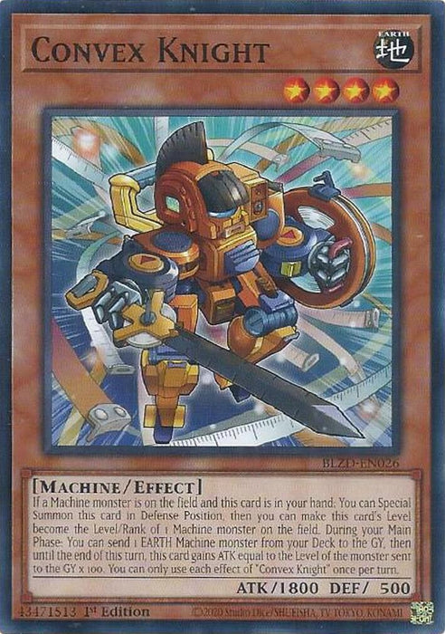 Image for Convex Knight (BLZD-EN026) [Blazing Dominion] - YuGiOh
