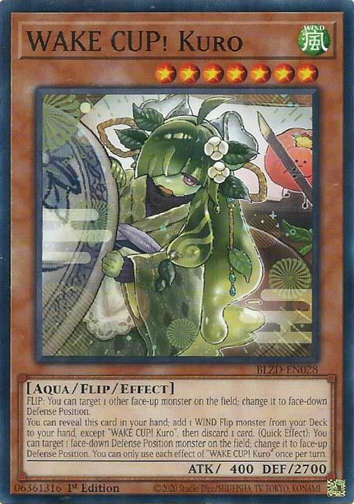 Image for WAKE CUP! Kuro (BLZD-EN028) [Blazing Dominion] - YuGiOh
