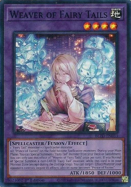 Image for Weaver of Fairy Tails (BLZD-EN033) [Blazing Dominion] - YuGiOh