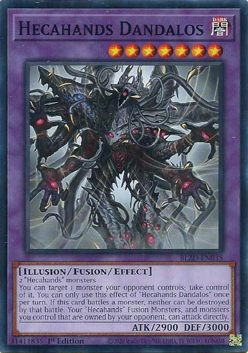 Image for Hecahands Dandalos (BLZD-EN035) [Blazing Dominion] - YuGiOh