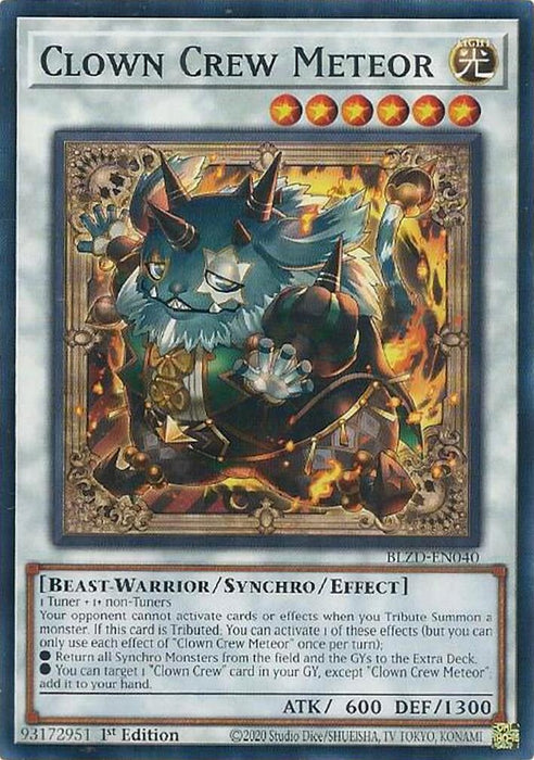 Image for Clown Crew Meteor (BLZD-EN040) [Blazing Dominion] - YuGiOh