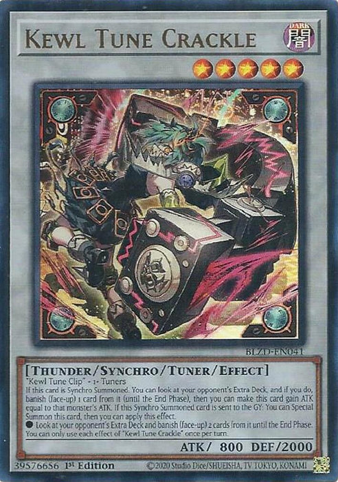 Image for Kewl Tune Crackle (BLZD-EN041) [Blazing Dominion] - YuGiOh