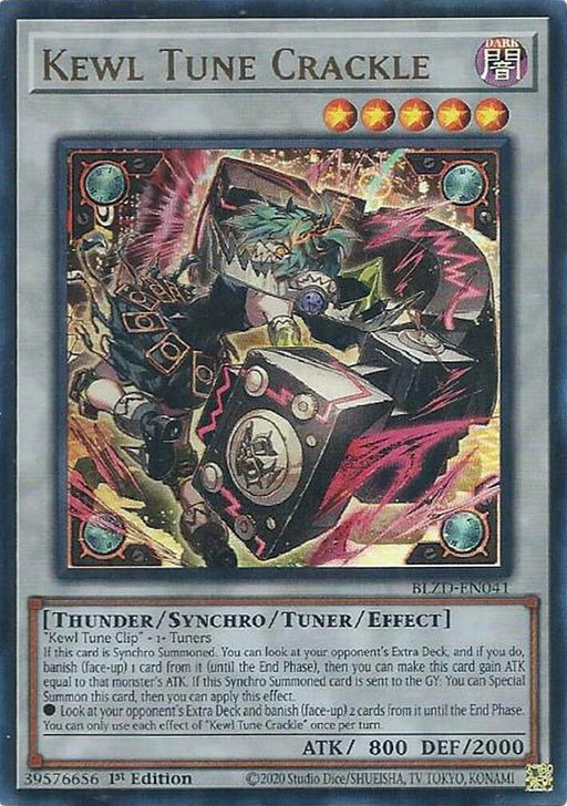 Image for Kewl Tune Crackle (BLZD-EN041) [Blazing Dominion] - YuGiOh