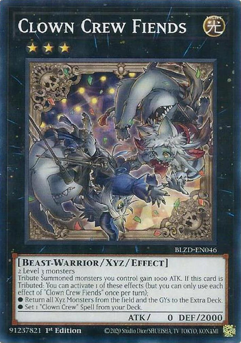 Image for Clown Crew Fiends (BLZD-EN046) [Blazing Dominion] - YuGiOh