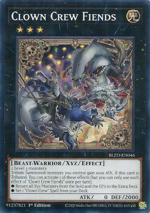 Image for Clown Crew Fiends (BLZD-EN046) [Blazing Dominion] - YuGiOh