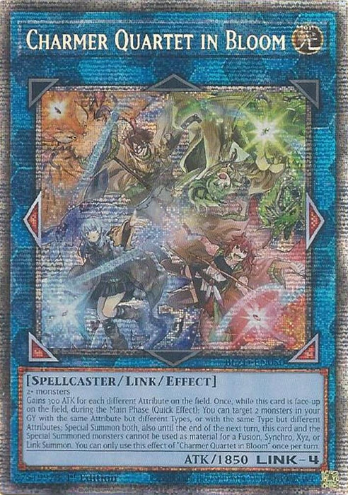 Image for Charmer Quartet in Bloom (Starlight Rare) (BLZD-EN050) [Blazing Dominion] - YuGiOh