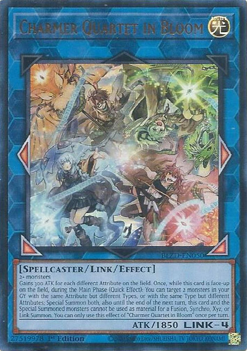 Image for Charmer Quartet in Bloom (BLZD-EN050) [Blazing Dominion] - YuGiOh