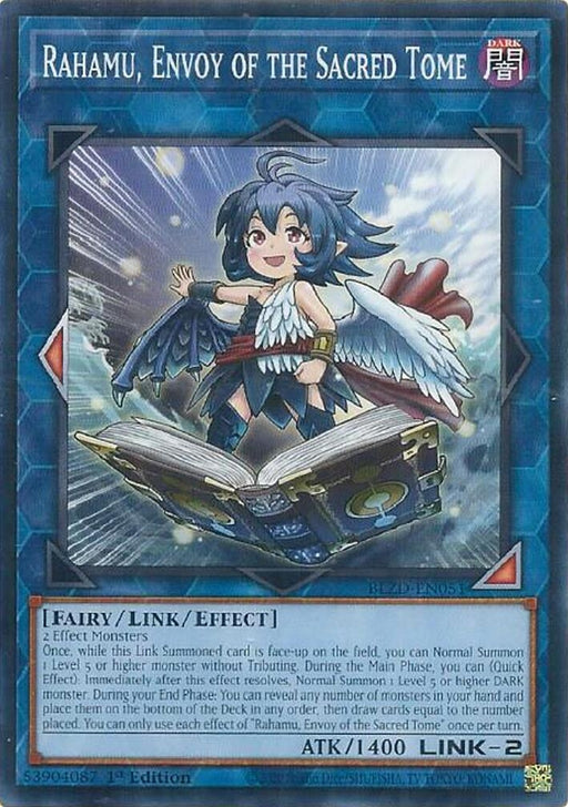 Image for Rahamu, Envoy of the Sacred Tome (BLZD-EN051) [Blazing Dominion] - YuGiOh
