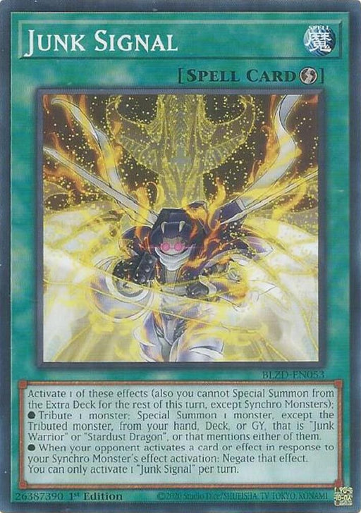 Image for Junk Signal (BLZD-EN053) [Blazing Dominion] - YuGiOh