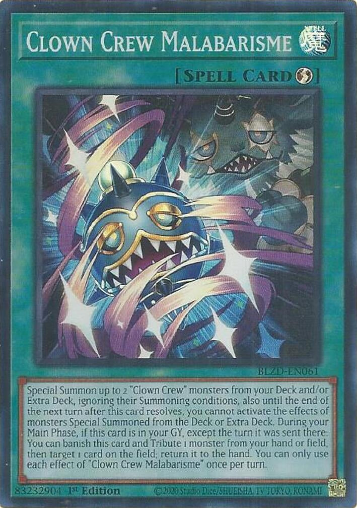 Image for Clown Crew Malabarisme (BLZD-EN061) [Blazing Dominion] - YuGiOh