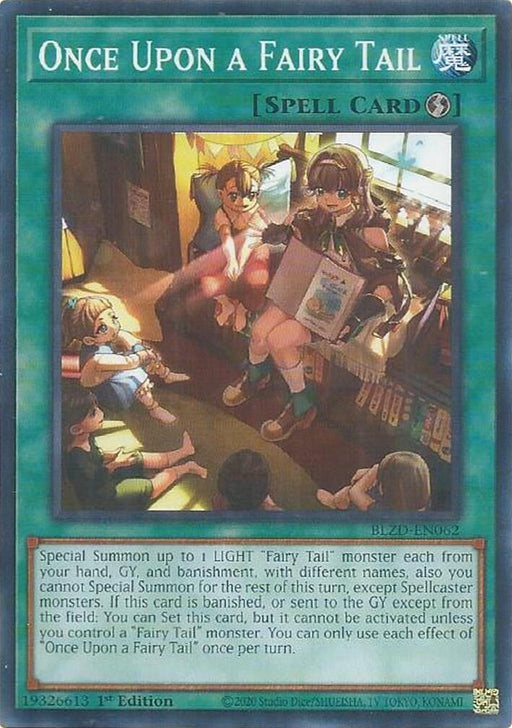 Image for Once Upon a Fairy Tail (BLZD-EN062) [Blazing Dominion] - YuGiOh