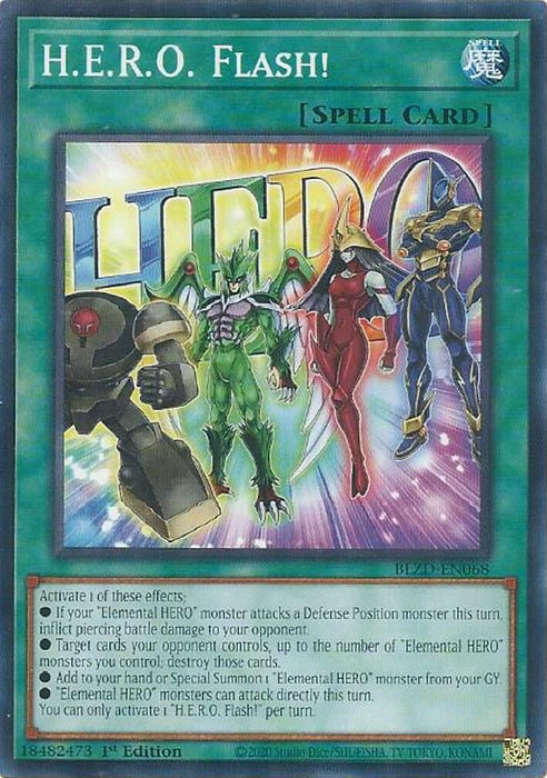 Image for H.E.R.O. Flash! (BLZD-EN068) [Blazing Dominion] - YuGiOh