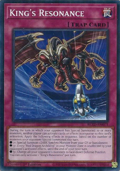 Image for King's Resonance (BLZD-EN071) [Blazing Dominion] - YuGiOh