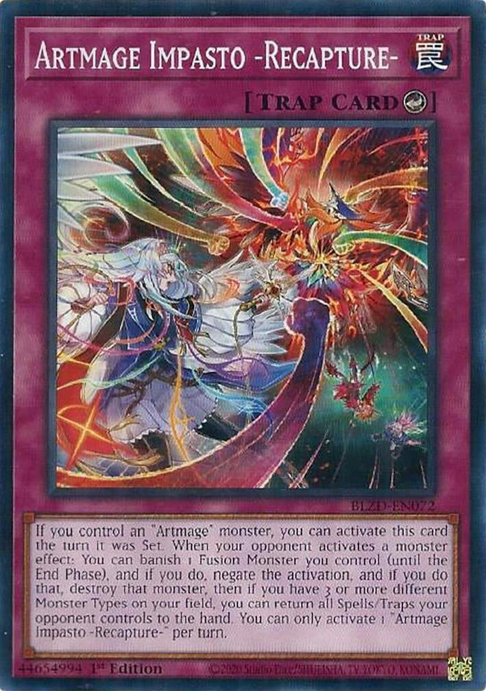 Image for Artmage Impasto -Recapture- (BLZD-EN072) [Blazing Dominion] - YuGiOh