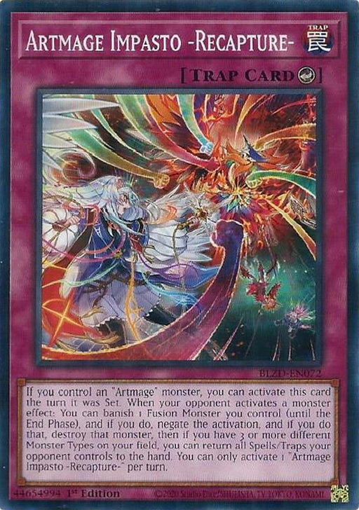 Image for Artmage Impasto -Recapture- (BLZD-EN072) [Blazing Dominion] - YuGiOh