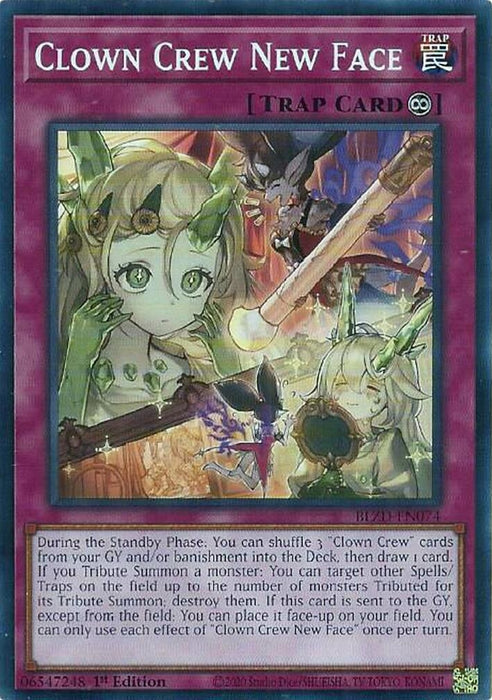 Image for Clown Crew New Face (BLZD-EN074) [Blazing Dominion] - YuGiOh