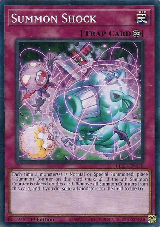 Image for Summon Shock (BLZD-EN078) [Blazing Dominion] - YuGiOh