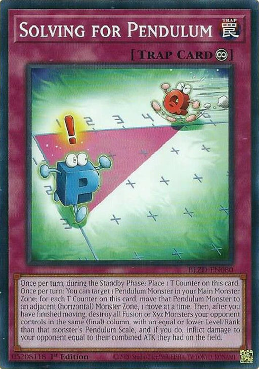 Image for Solving for Pendulum (BLZD-EN080) [Blazing Dominion] - YuGiOh