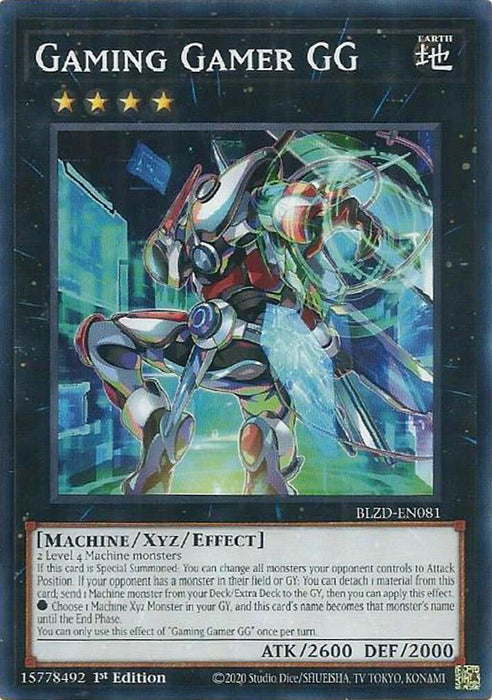 Image for Gaming Gamer GG (BLZD-EN081) [Blazing Dominion] - YuGiOh