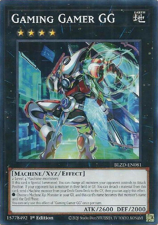 Image for Gaming Gamer GG (BLZD-EN081) [Blazing Dominion] - YuGiOh