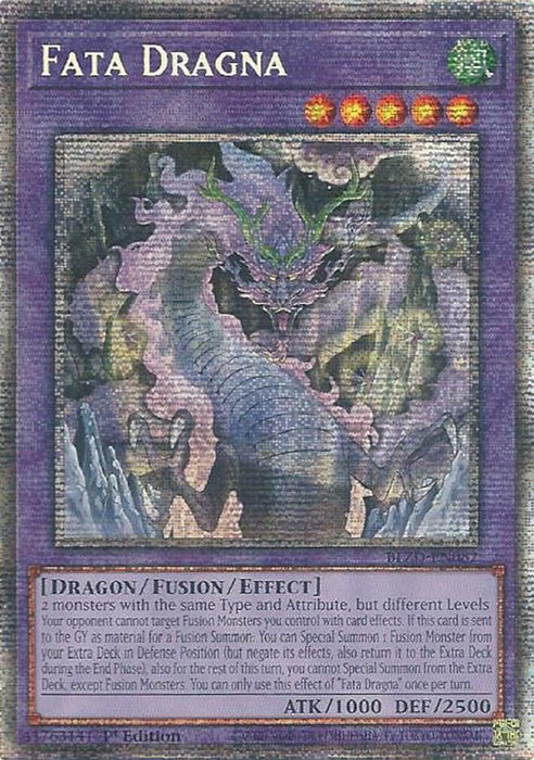Image for Fata Dragna (Starlight Rare) (BLZD-EN082) [Blazing Dominion] - YuGiOh