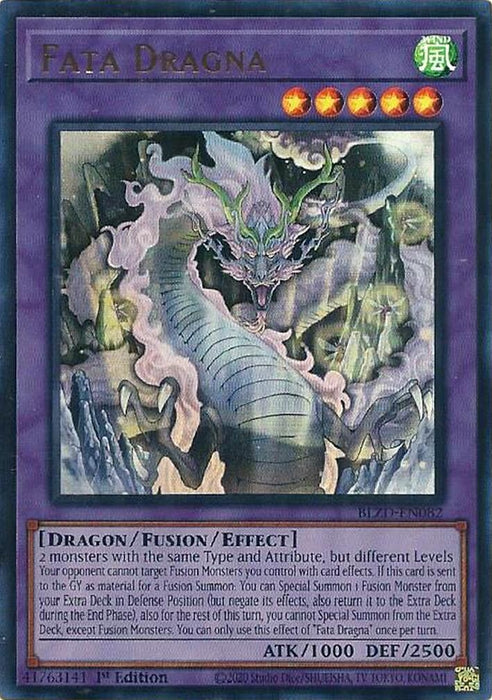 Image for Fata Dragna (BLZD-EN082) [Blazing Dominion] - YuGiOh