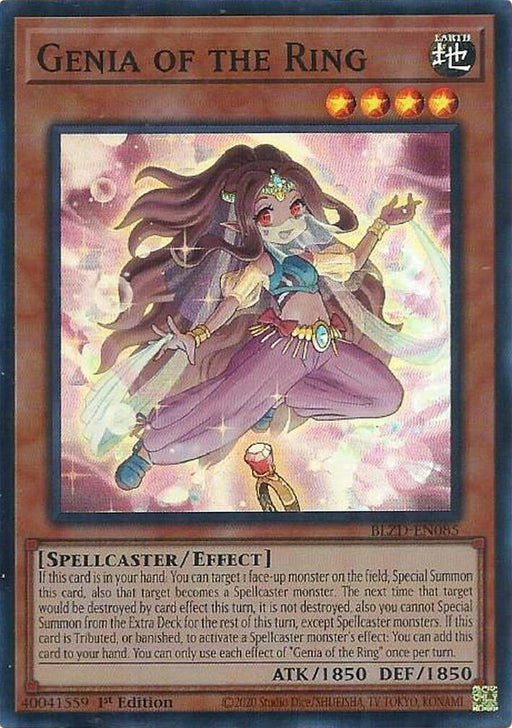 Image for Genia of the Ring (BLZD-EN085) [Blazing Dominion] - YuGiOh