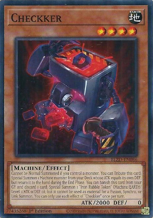 Image for Checkker (BLZD-EN086) [Blazing Dominion] - YuGiOh