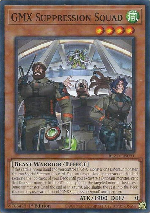 Image for GMX Suppression Squad (BLZD-EN091) [Blazing Dominion] - YuGiOh