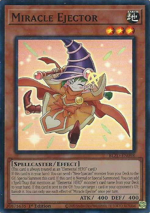 Image for Miracle Ejector (BLZD-EN098) [Blazing Dominion] - YuGiOh
