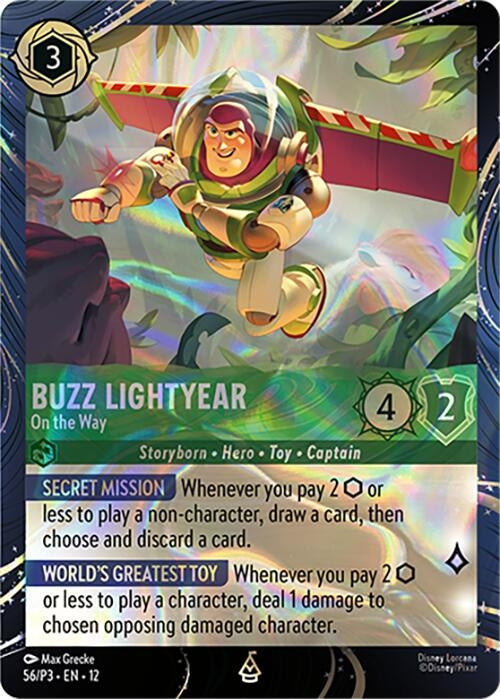 Image for Buzz Lightyear - On the Way (56) [Disney Lorcana Promo Cards] - Disney Lorcana