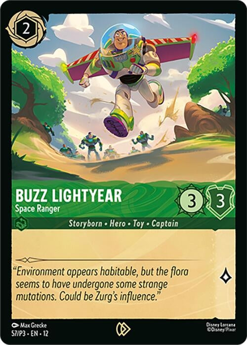 Image for Buzz Lightyear - Space Ranger (57) [Disney Lorcana Promo Cards] - Disney Lorcana