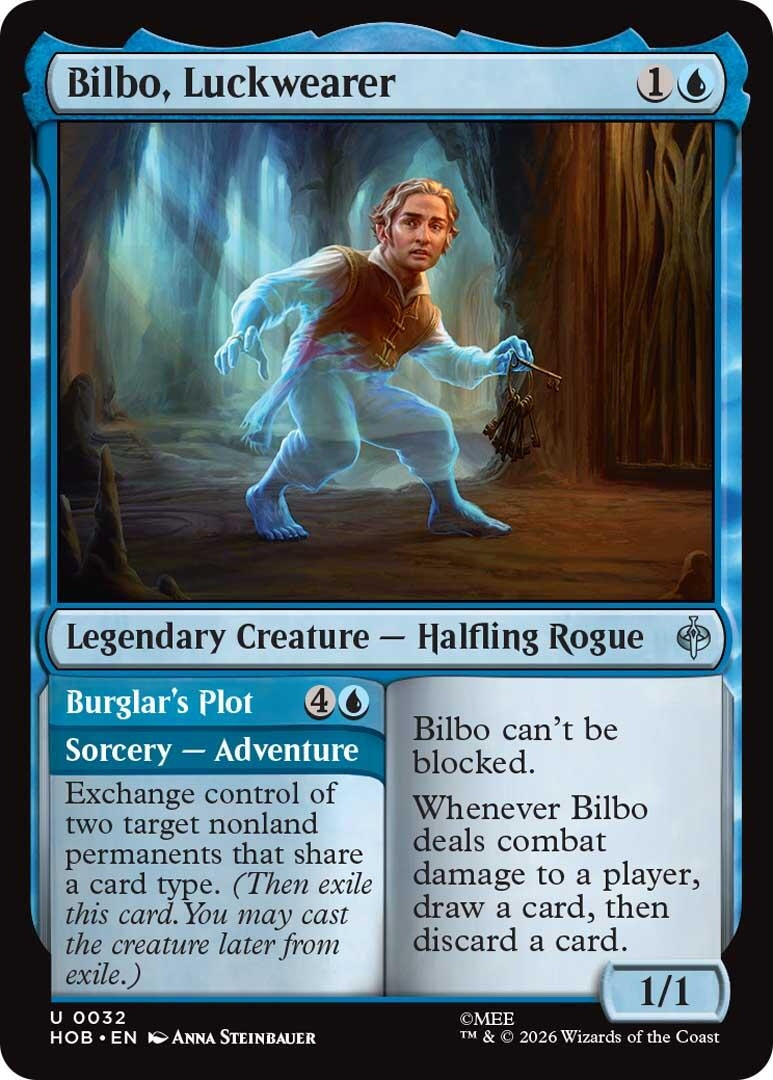 Image for Bilbo, Luckwearer (32) [The Hobbit] - Magic: The Gathering